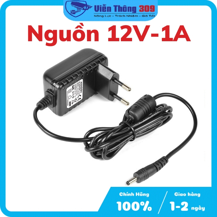 Nguồn 12V-5A, 12V-1A chuyên dùng cho camera, adapter 12V-5A camera - Hàng chính hãng