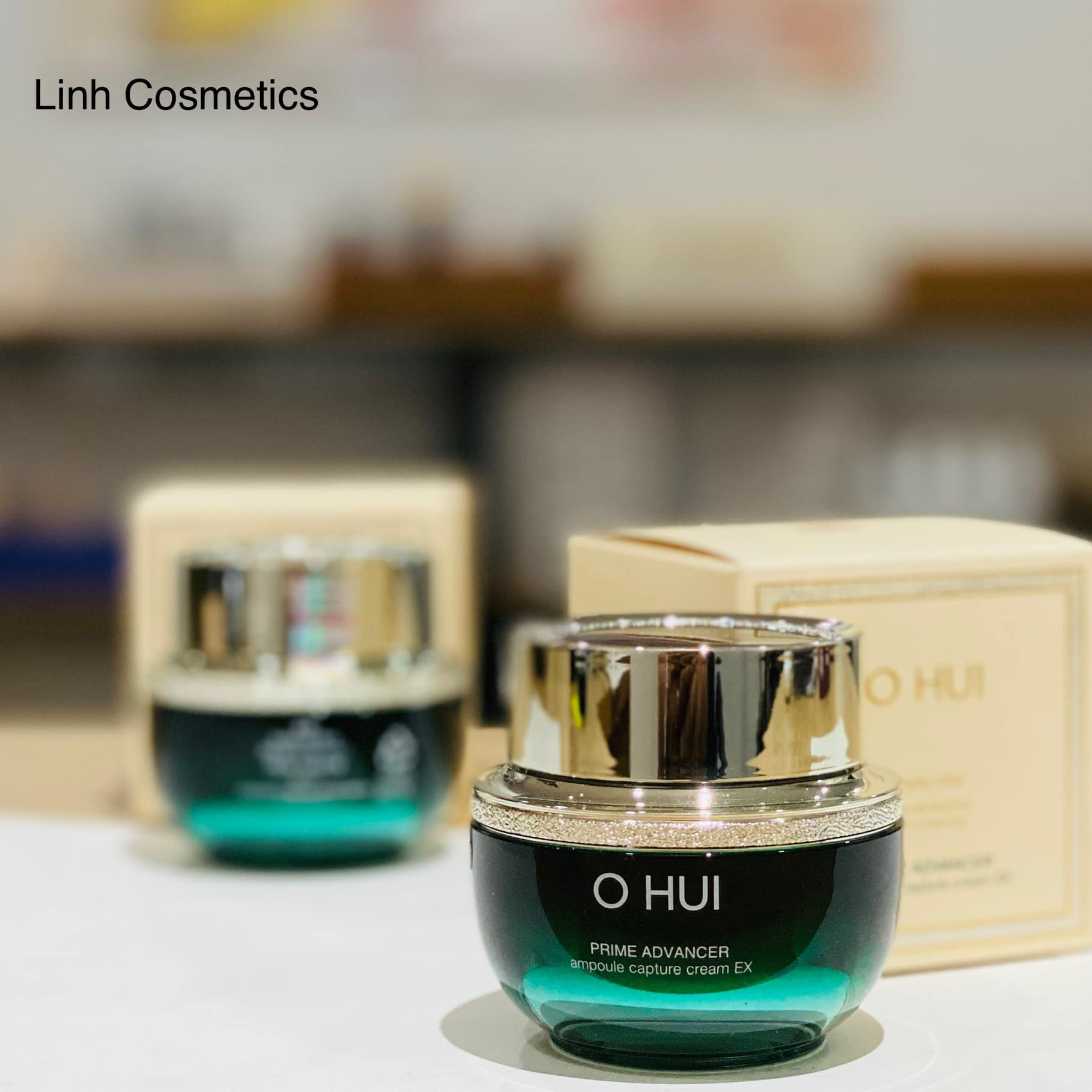 Kem Dưỡng Da Cho Làn Da Trắng Sáng Tự Nhiên Ohui Prime Advancer Ampoule Capture Cream 50ml