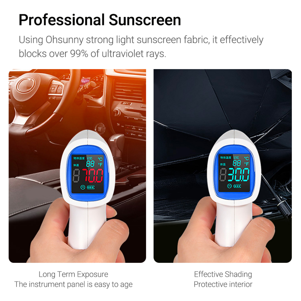 Xiaomi youpin miwuna Dù Che Nắng Cách Nhiệt Không Cần Cài Đặt