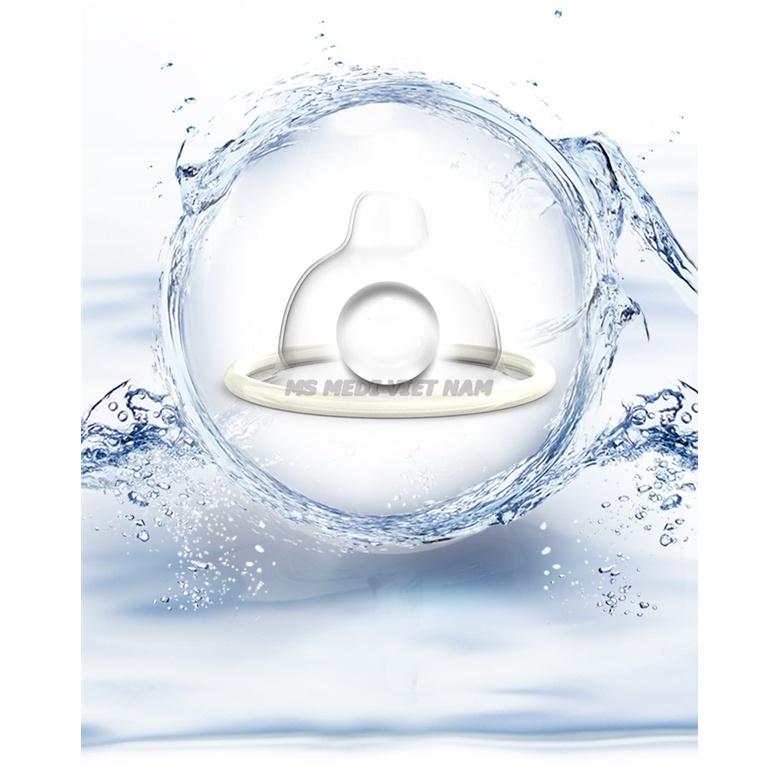 Bao cao su OLO Gân và Gai siêu mỏng, kéo dài thời gian + 1 viên Silicon 1,5cm kích thích điểm G.