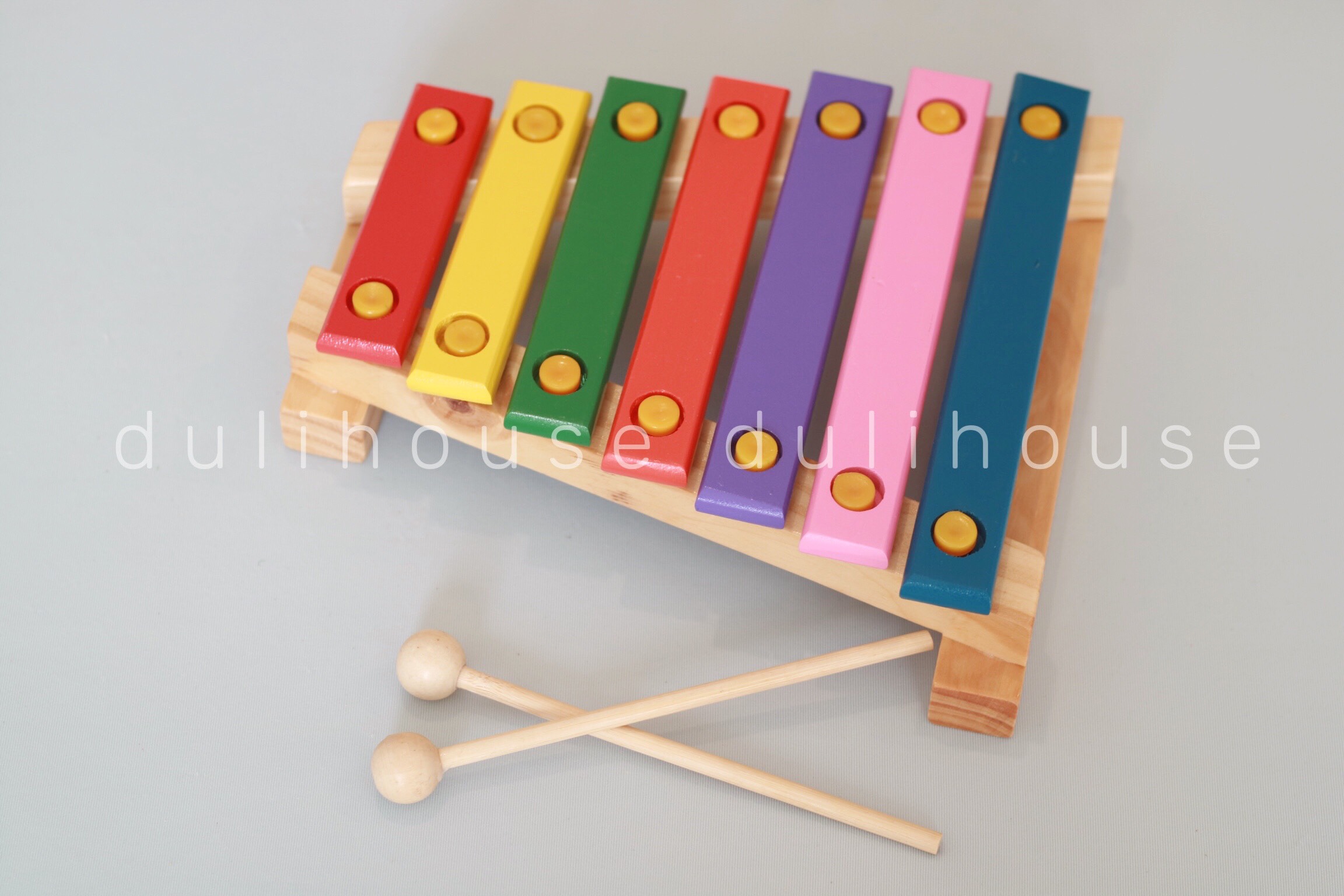 Đồ Chơi Gỗ Cao Cấp Đàn Xylophone 7 Thanh Bằng Gỗ - Phát Triển Khả Năng Âm Nhạc Và Nhận Biết Màu Sắc Từ Nhỏ Cho Bé - Hàng Chính Hãng