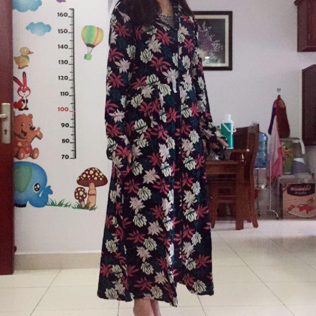 Áo Chống Nắng Mặc Toàn Thân Chất Lanh Lụa Cực Thoáng
