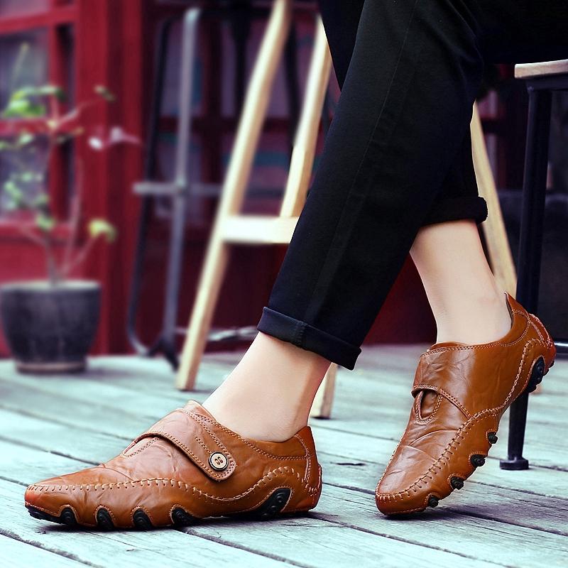 Giày Da Mềm Thời Trang Cho Nam