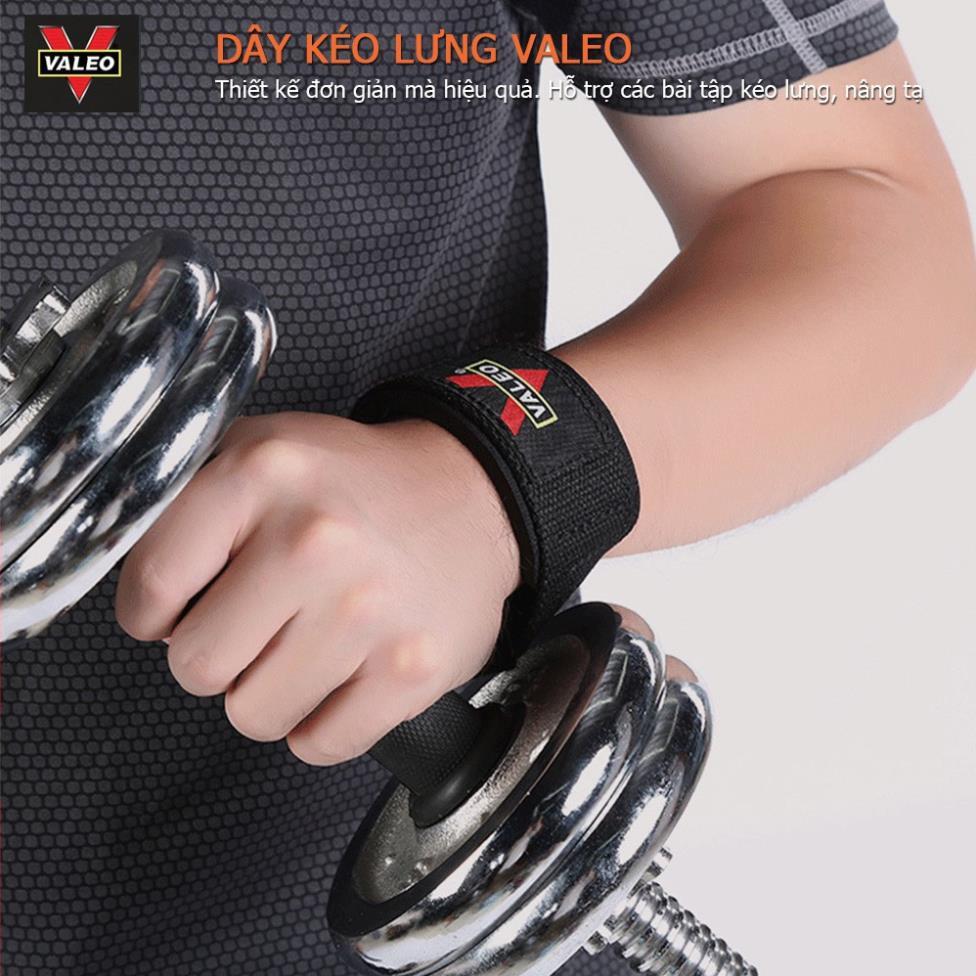 Dây kéo lưng tập GYM Valeeo hãng cao cấp - cực bền ( 1 đôi)