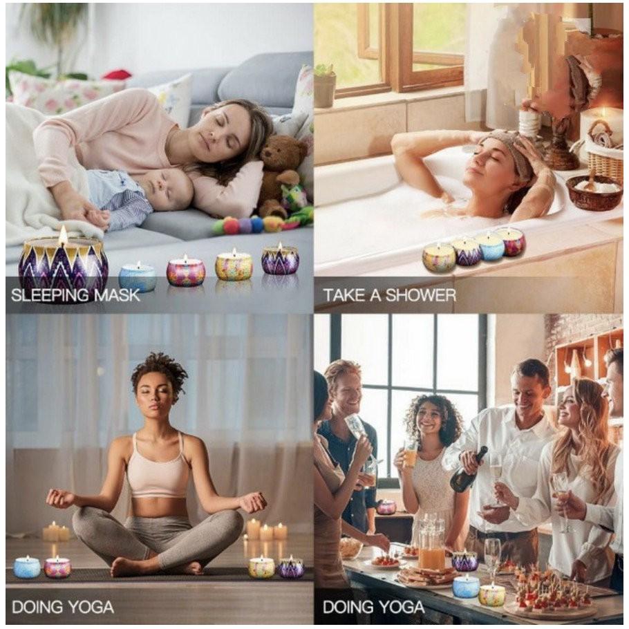 COMBO 4 NẾN THƠM JAPONICA ALL SEASONS - hàng cao cấp