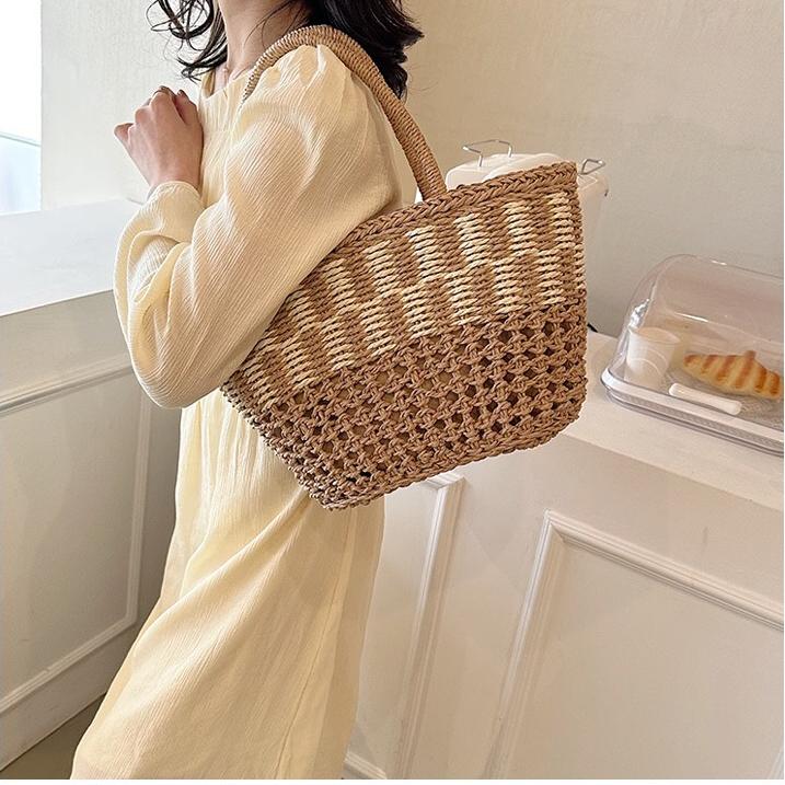 Set túi cói đi, nón cói đi chơi đi du lịch cực đẹp