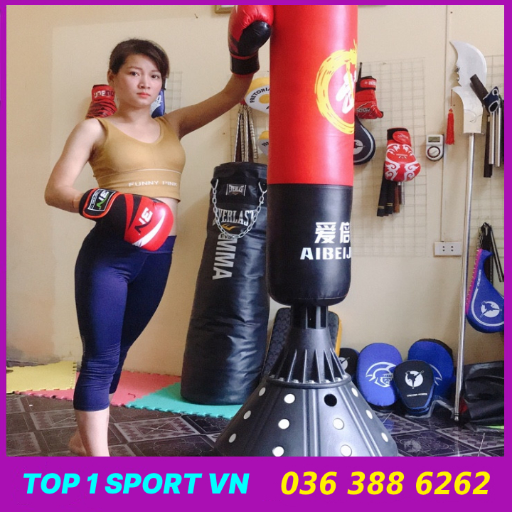 Trụ đấm bốc olympic hình nhân thế hệ mới - bền bỉ hơn, ưu việt hơn - dành cho phòng tập và dân chuyên nghiệp