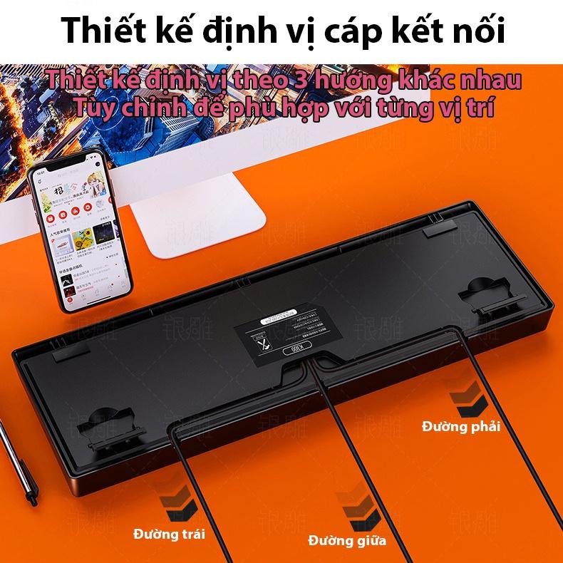 Bàn phím cơ Coputa Bàn phím máy tính laptop Full LED có dây K300