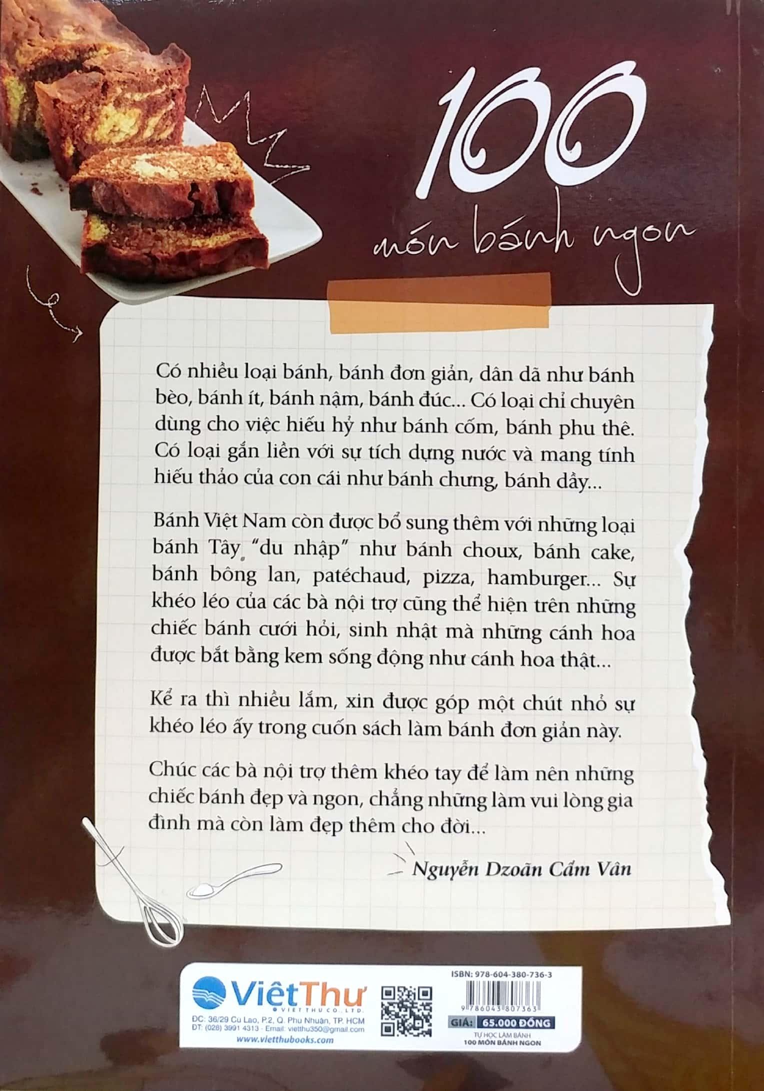 Tự Học Làm Bánh - 100 Món Bánh Ngon