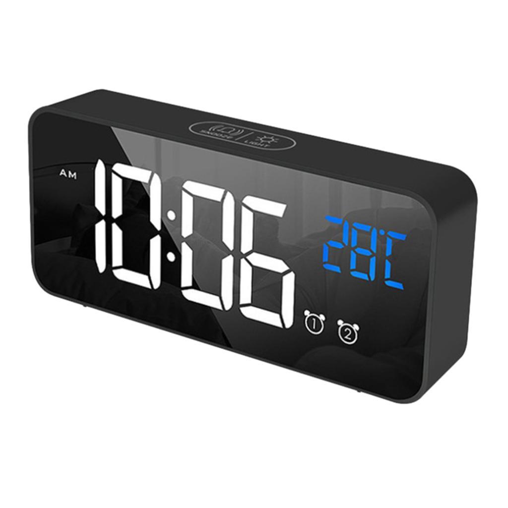 Electronic  Clock Mirror Surface Clock Desktop/Shelf Clock