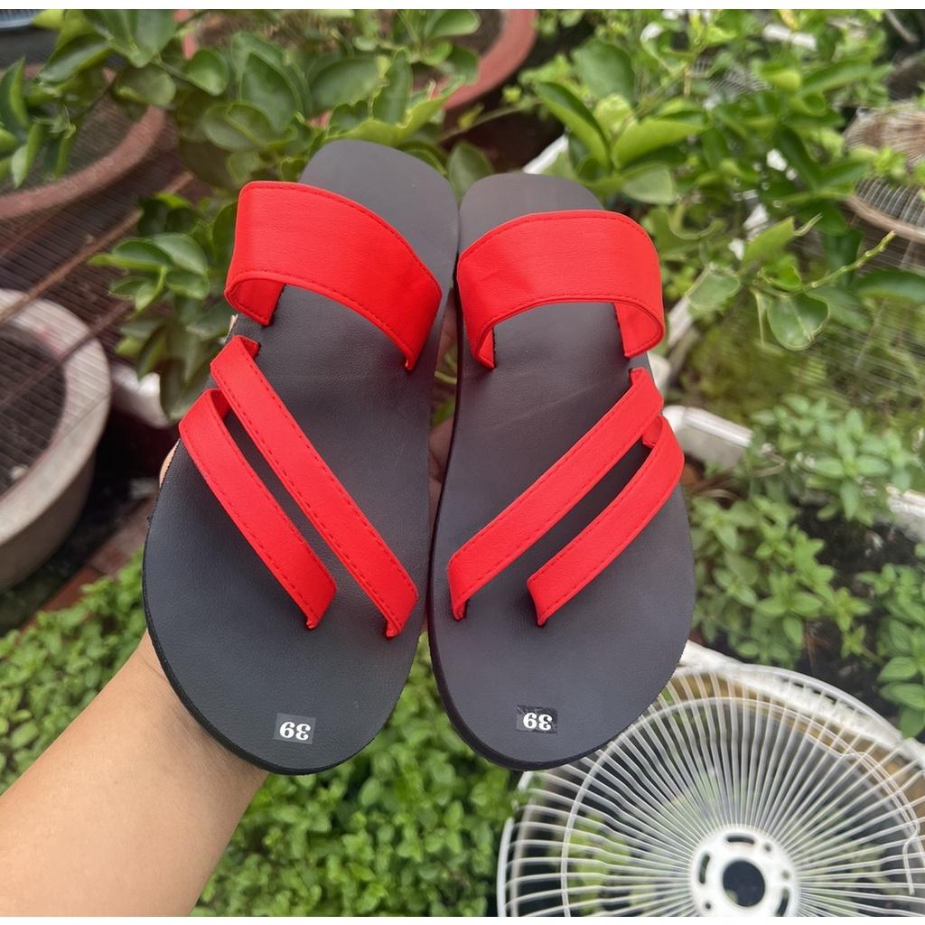 Dép xỏ ngón nữ đế bằng size 34 đến 42 ( sandal đồng nai )