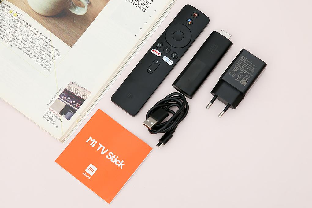 Đầu Thu Android Tivi Box Xiaomi Mi Stick Đen - Hàng chính hãng