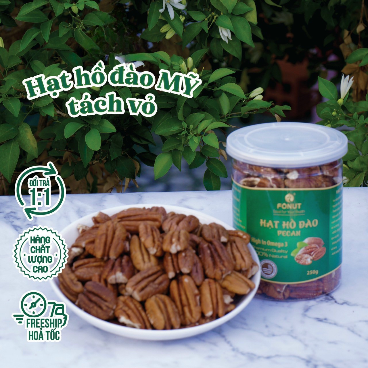 Hạt Hồ Đào Hũ 250Gr