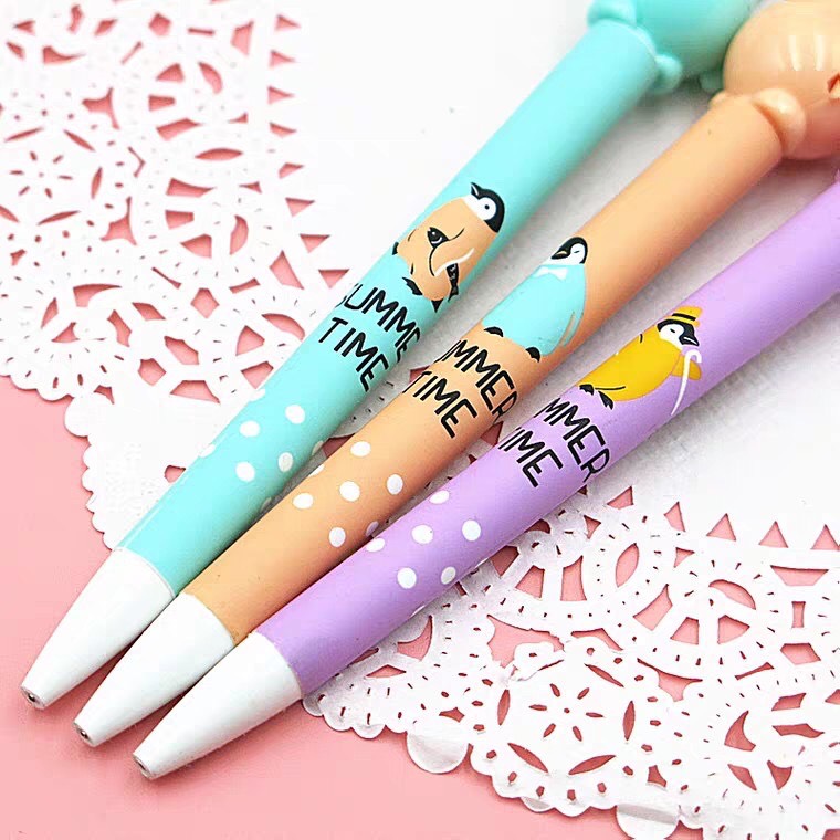 Combo 10 cây bút chì bấm ngòi 0.5/0.7mm loại tốt, nhiều mẫu mã đáng yêu