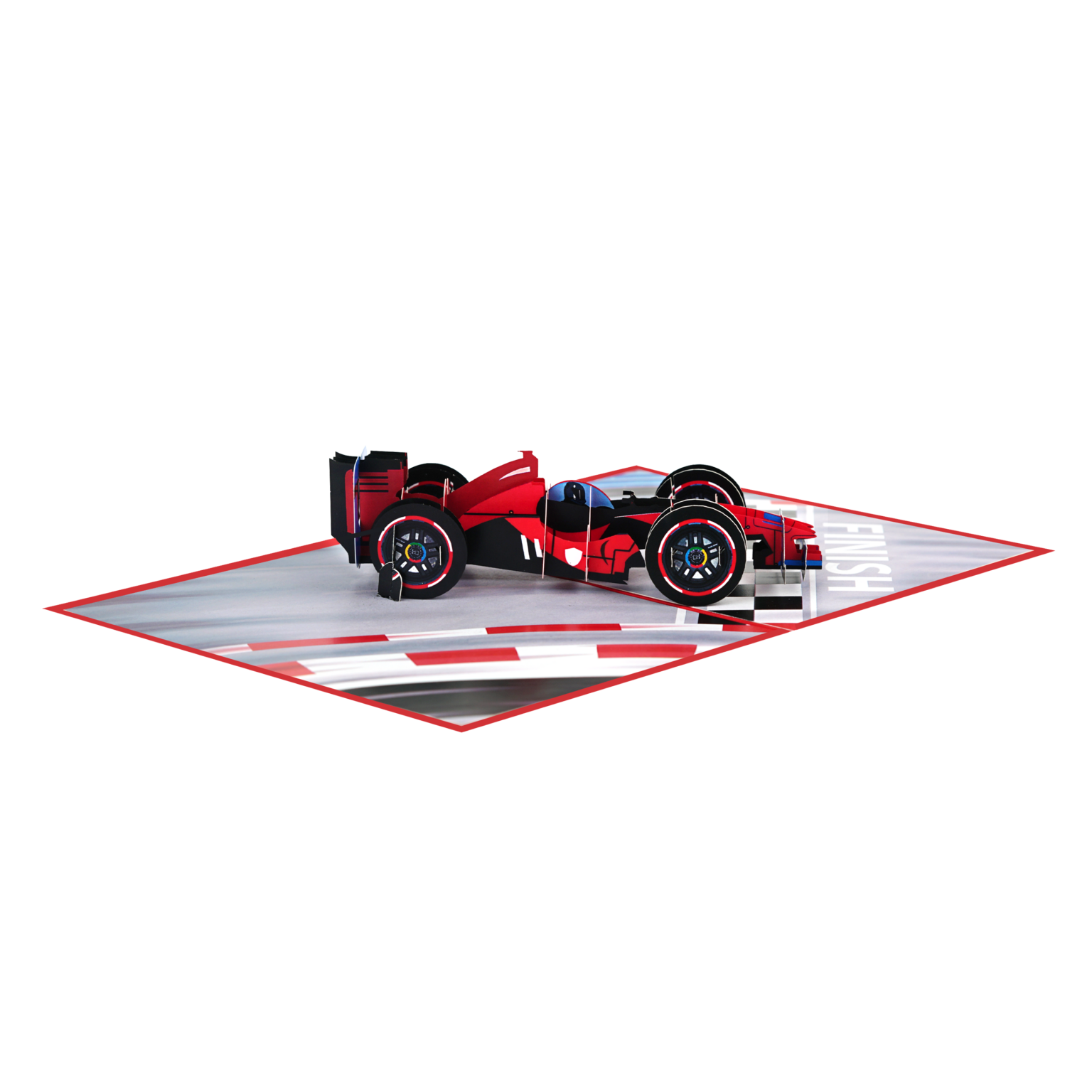 H39 - ️ Thiệp 3D Xe Đua F1 – Formula Racing Car Pop Up Card Viethands Giftshop