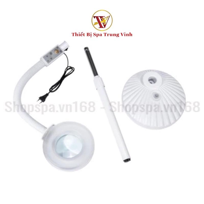 Đèn LED Lúp 120 Bóng Siêu Sáng Đế Nhẹ Soi Phun Xăm Nặn Mụn Spa - Thẩm Mỹ Viện