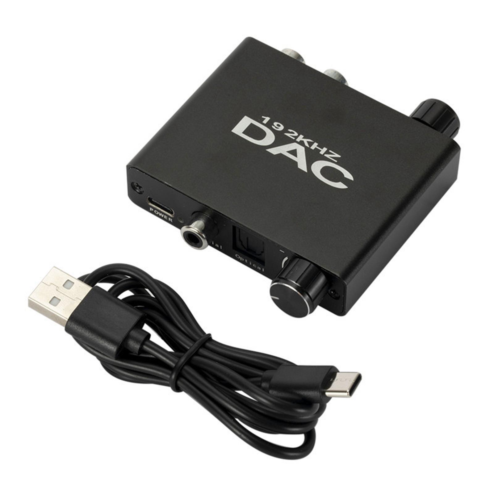 192 DAC SPDIF   to Analog  Converter Adapter Compact