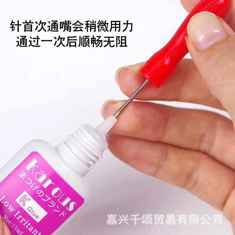 Baotrannailmi nút chọc keo hỗ trợ làm thông rộng nút nhỏ keo giúp lọ keo của bạn ra keo đều và sạch sẽ hạn chế khô keo
