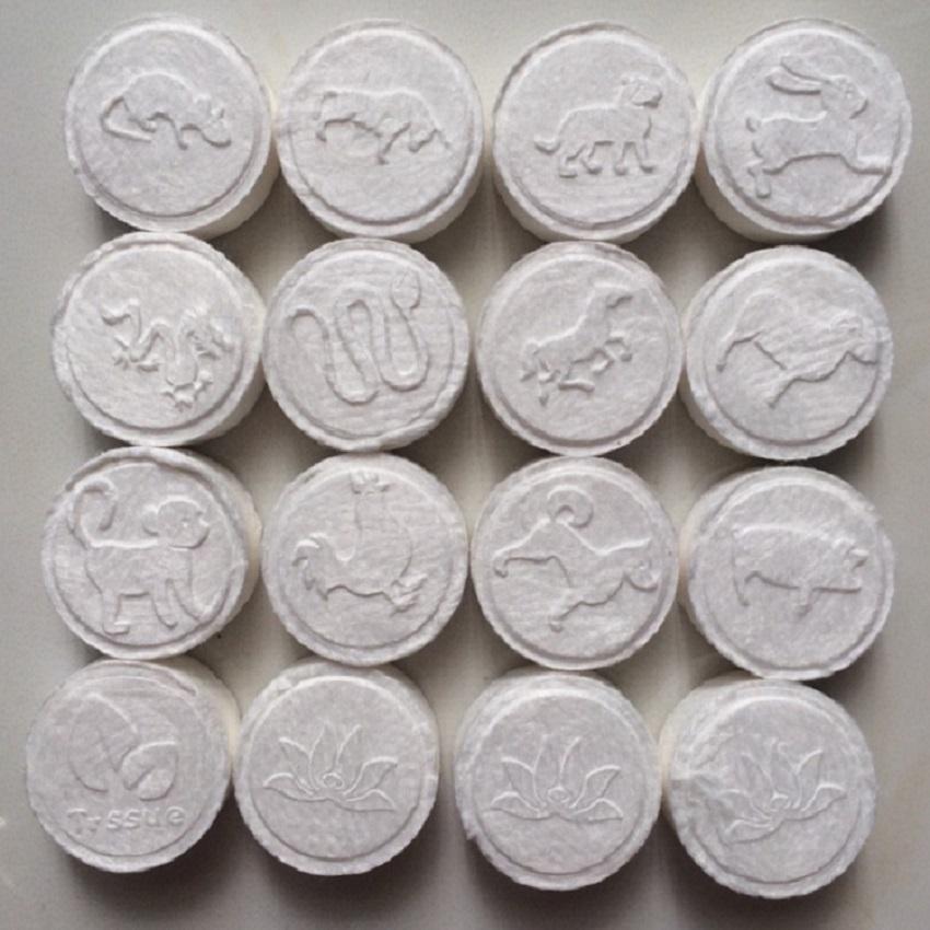 Khăn Nén Dạng Viên Kẹo Tiện Lợi MinSoft 100 viên