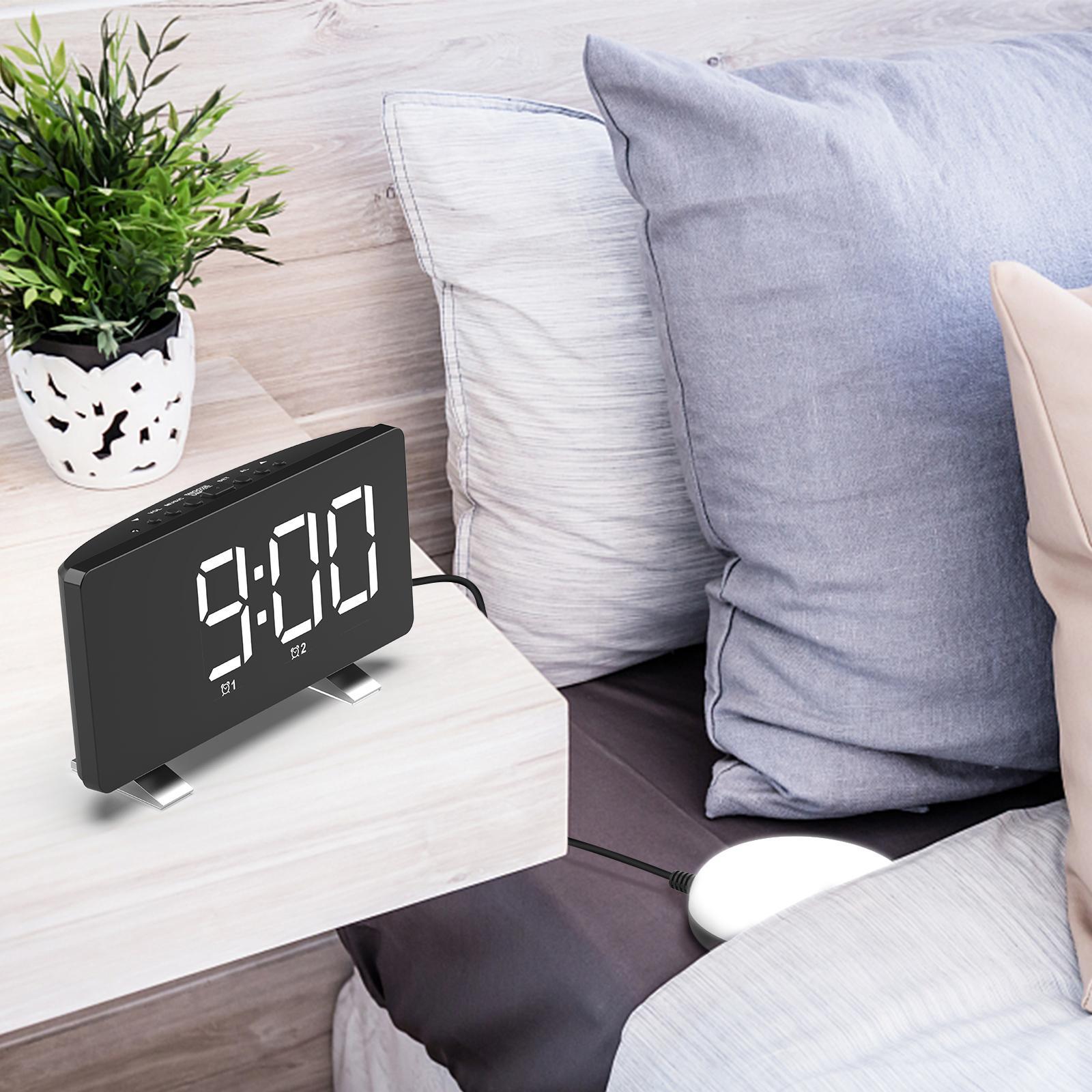 Digital Clock LED with USB Port for Bedroom