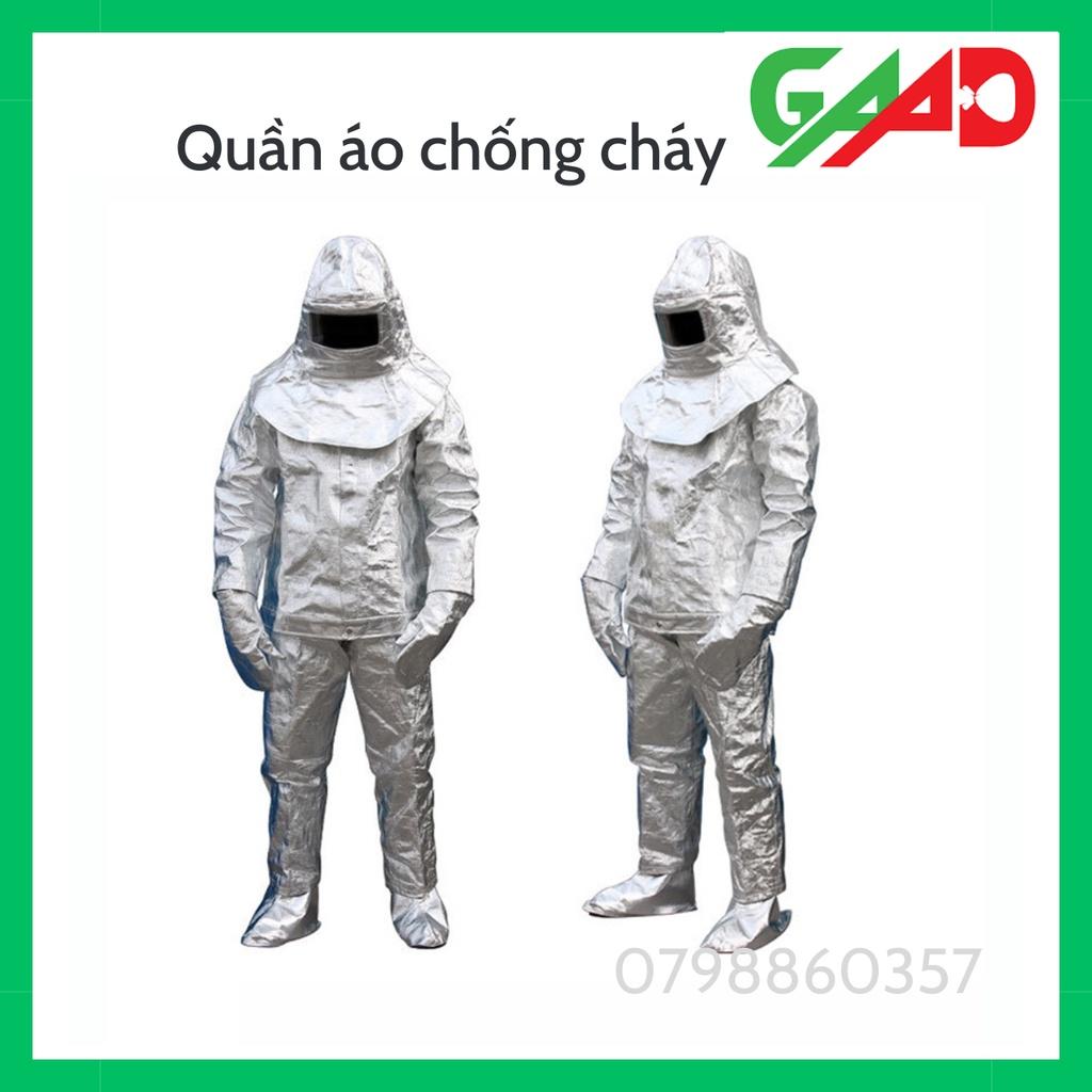 Quần áo chống cháy, bộ chống lửa, chịu nhiệt 500 độ C (ảnh thật)