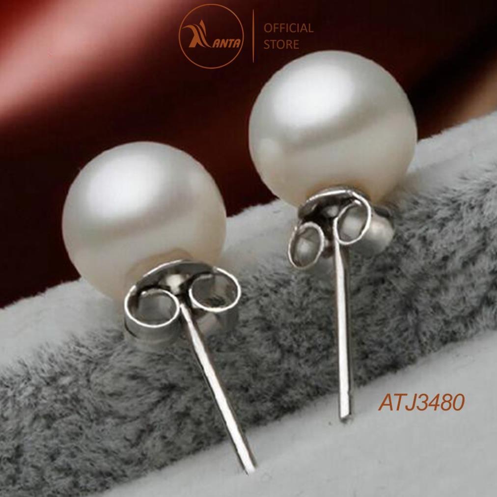 Bông tai bạc 925 thiết kế thanh lịch cho nữ ANTA Jewelry ATJ3480