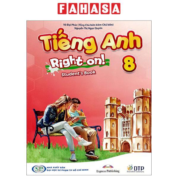 Tiếng Anh 8 Right On - Student Book (2023)