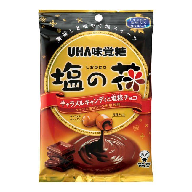 Kẹo UHA Caramen Shio No Hana nhân Choco 78.2g