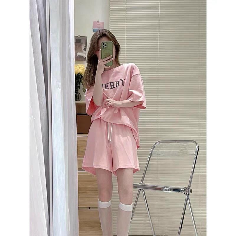 Set Áo Phông Quần Đùi Dáng Rộng MEYRR
