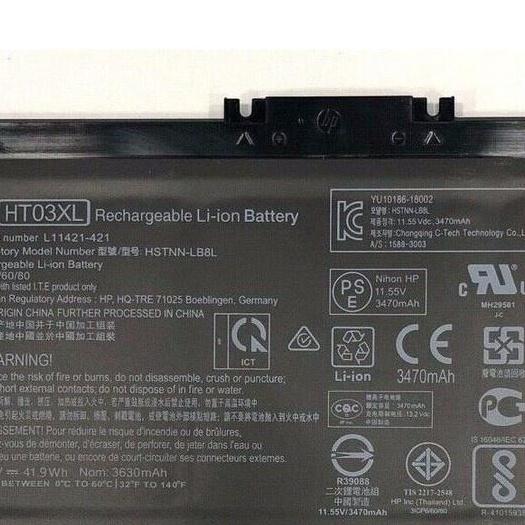 Pin Tương Thích Cho Laptop Hp 240 245 250 255 G7 348 G5 14Ce Cs 15Cs Ht03Xl - Hàng Nhập Khẩu New Seal TEEMO PC TEBAT1219