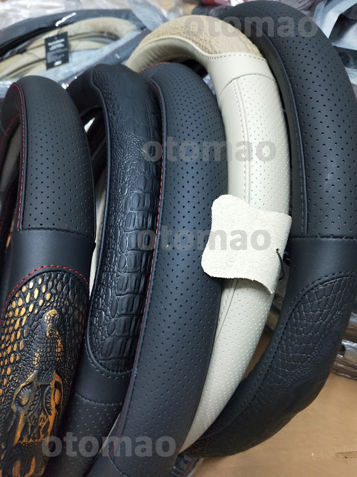 Bọc vô lăng da thật, 100% DA THẬT, Cao cấp, xịn, cho mọi ô tô, size 38cm, Chất lượng