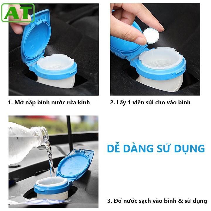 Viên sủi rửa kính ô tô 