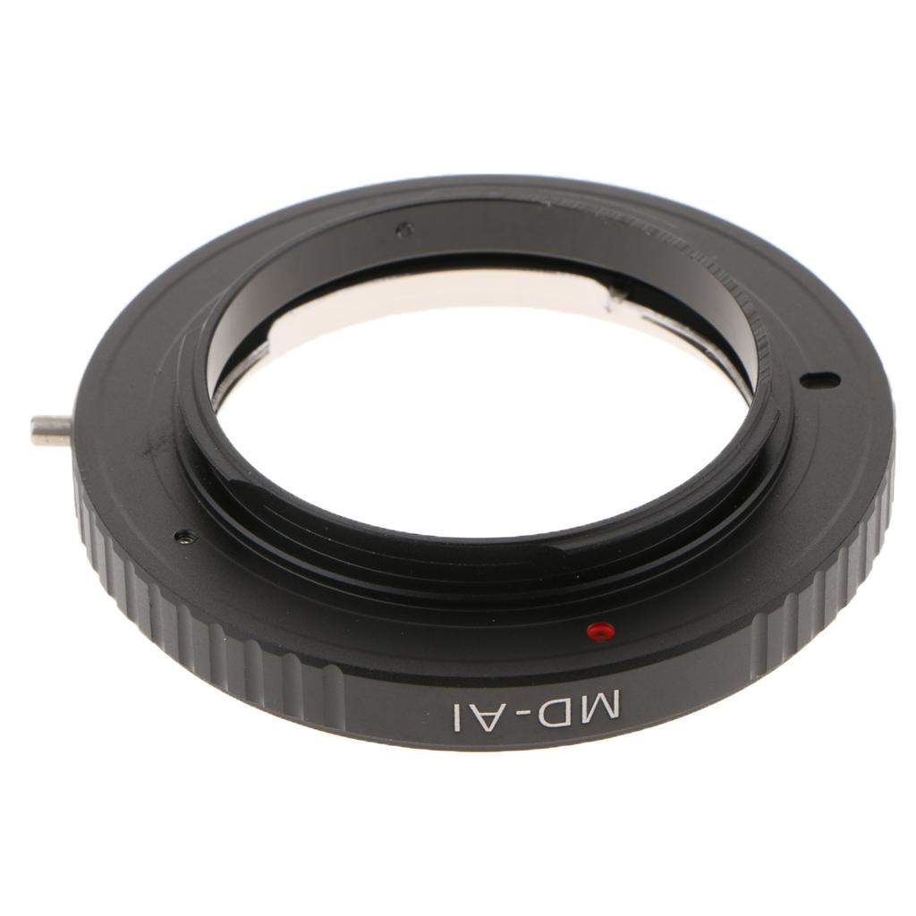 Macro Confirm Minolta MD Lens to AI F DSLR Camera Mount Adapter