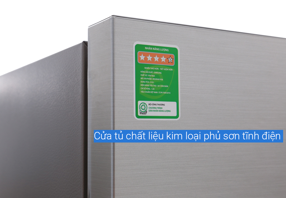 Tủ Lạnh Samsung Inverter 310 lít RB30N4010S8/SV - Hàng Chính Hãng - Chỉ Giao Hà Nội