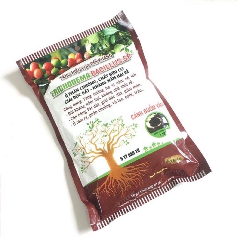 Nấm mem ủ Trichoderma ĐẶC BIỆT 1kg
