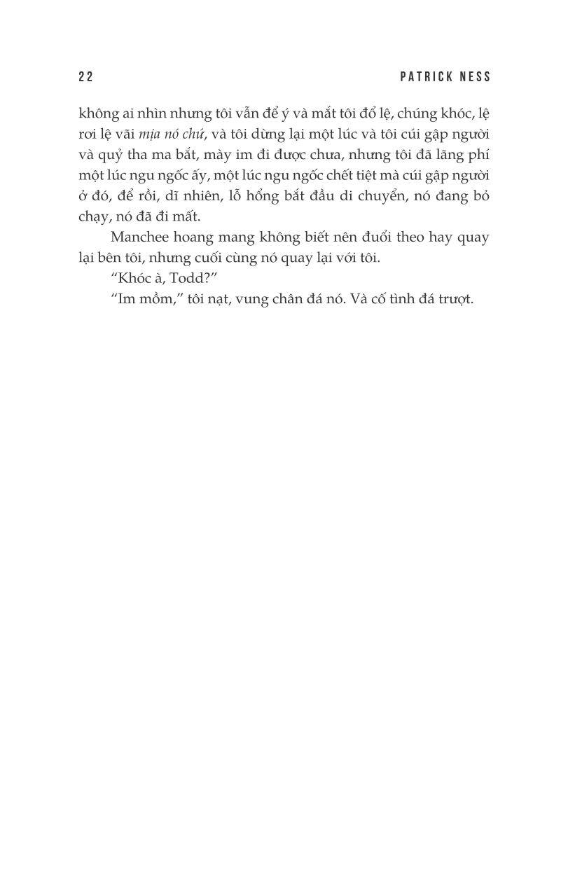 Sách Hỗn Mang 1- Đừng Bao Giờ Buông Dao