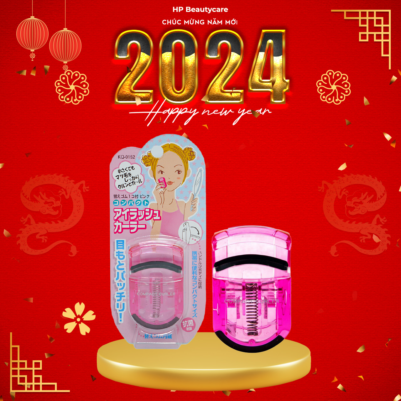 Uốn Cong Mi Thân Nhựa Kai Beauty Care KQ-0152