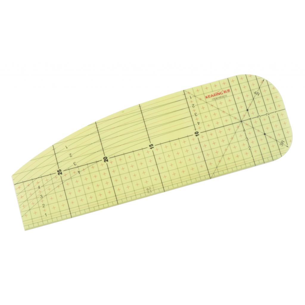 May Quilting Thước Miếng Dán Cường Lực Cai Trị Cho Thợ May Ủi/May/Thủ Công