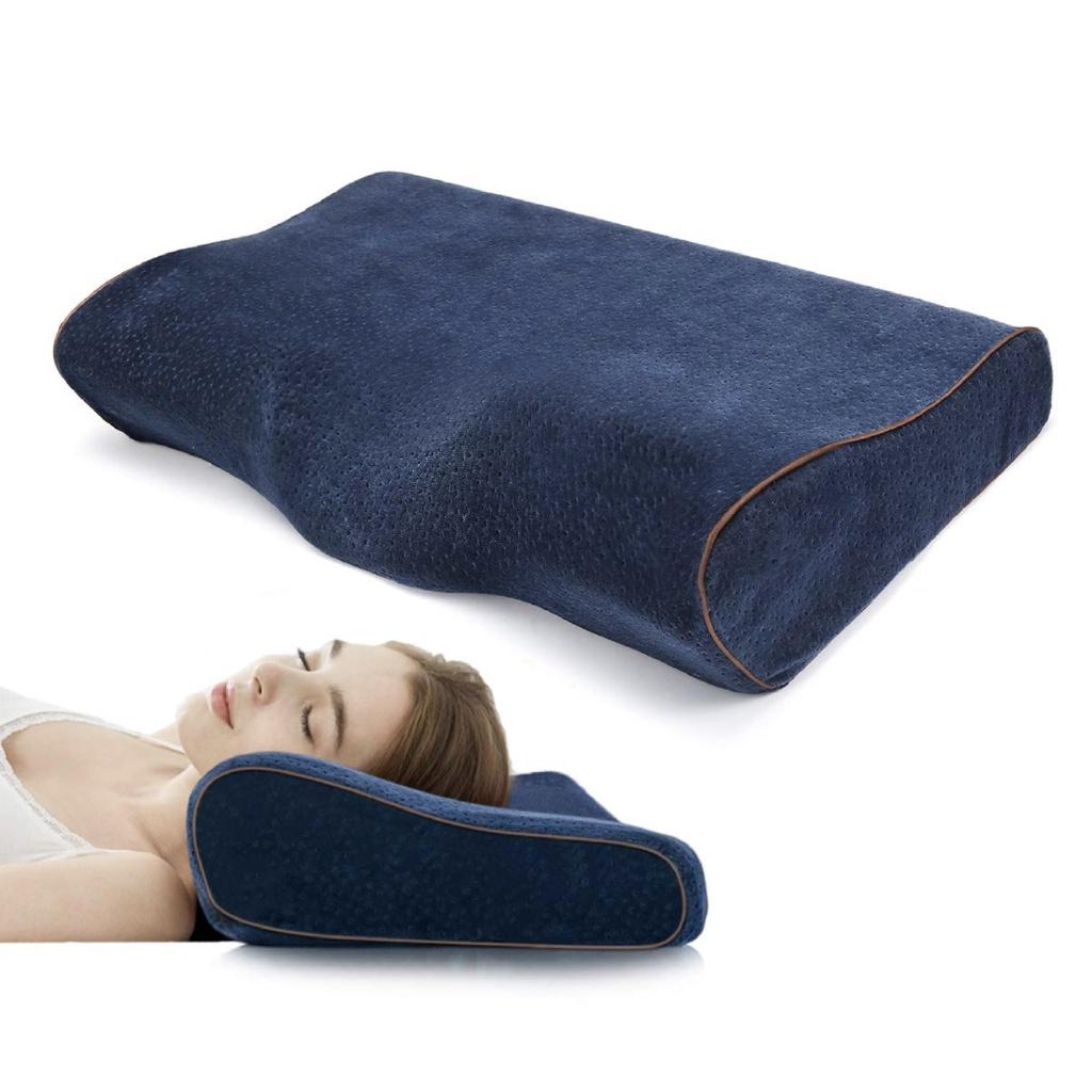 Sỉ Gối Ngủ Nhật Bản Memory Pillow gối ngủ trị liệu, điều trị mất ngủ, điều chỉnh đốt sống cổ, đau mỏi vai gáy, ngủ ngáy