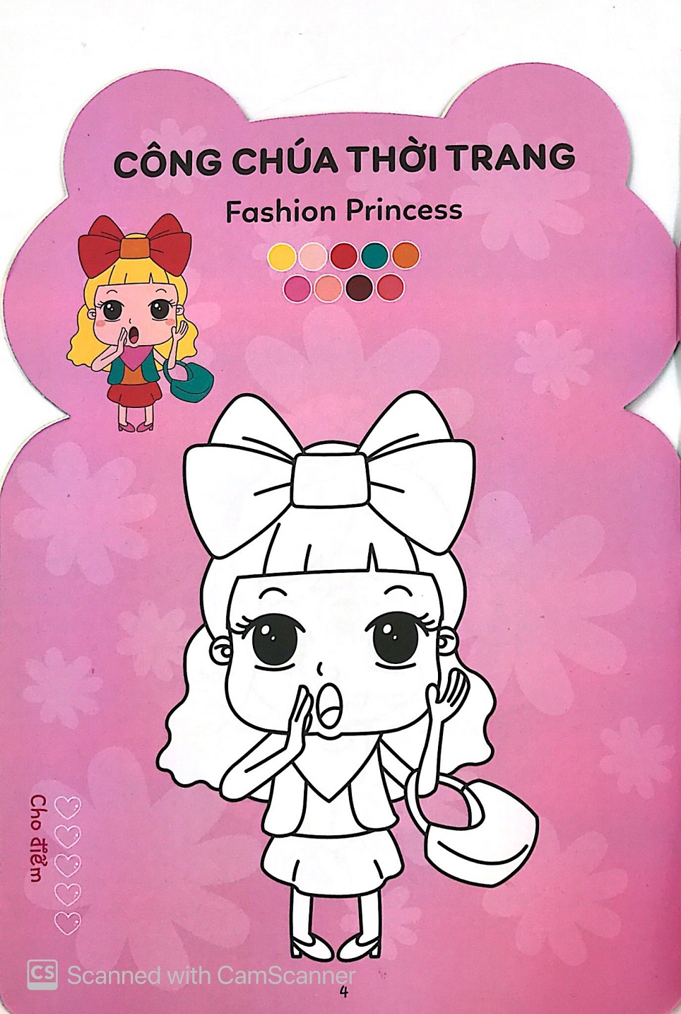 Tô Màu Hoàng Tử Ếch - Các nàng công chúa