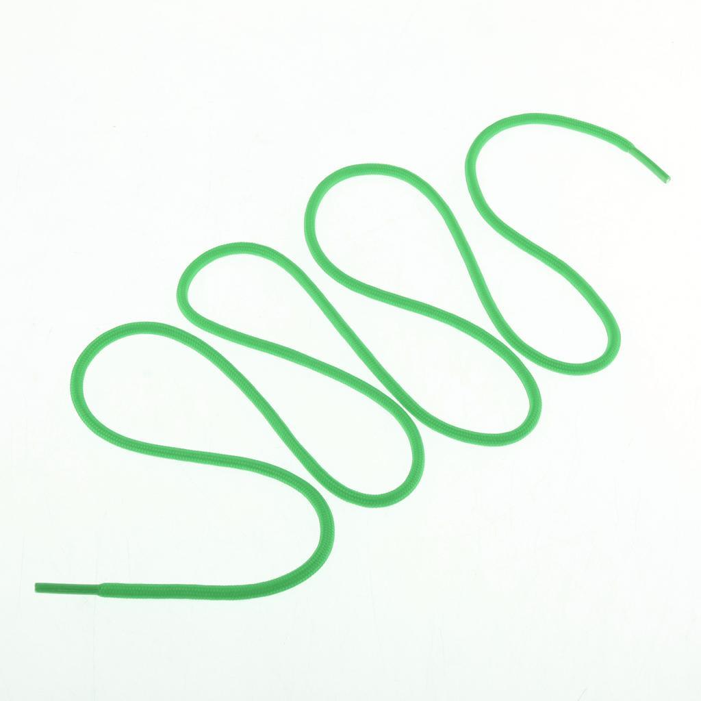 4 Packs Round Athletic Shoe Laces for Sneakers Sports Shoes Hiking Shoes