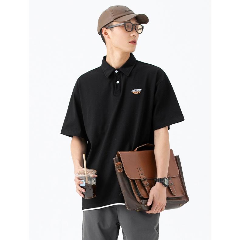 Áo polo Unisex Dreamy, cổ bẻ vải cá sấu cotton cao cấp xuất xịn chuẩn form logo thêu – MayLinh shop