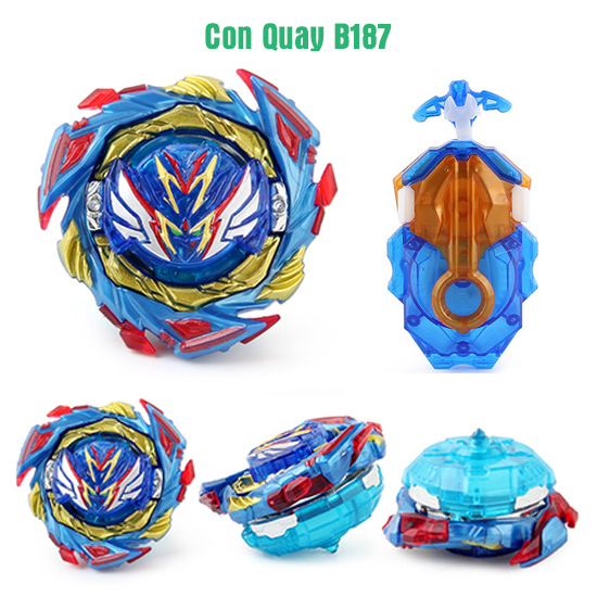 Đồ Chơi Con Quay B187 Kèm Tay Quay | Con Quay BEYBLADE B187