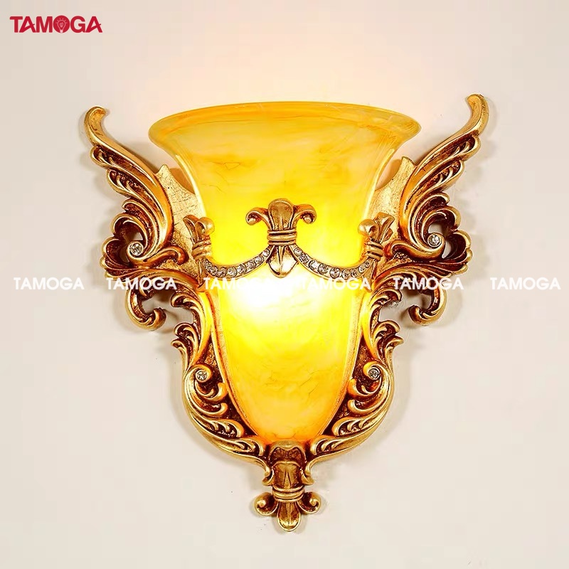 Bộ 02 đèn Đèn gắn tường trang trí cao cấp TAMOGA MIKIYA 6174 + Kèm bóng led chuyên dụng