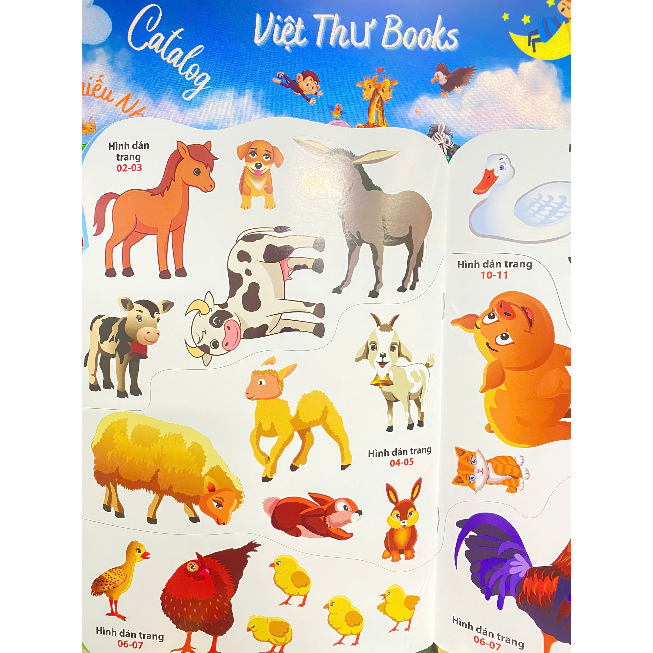 Sticker - Thế giới động vật - Trong trang trại