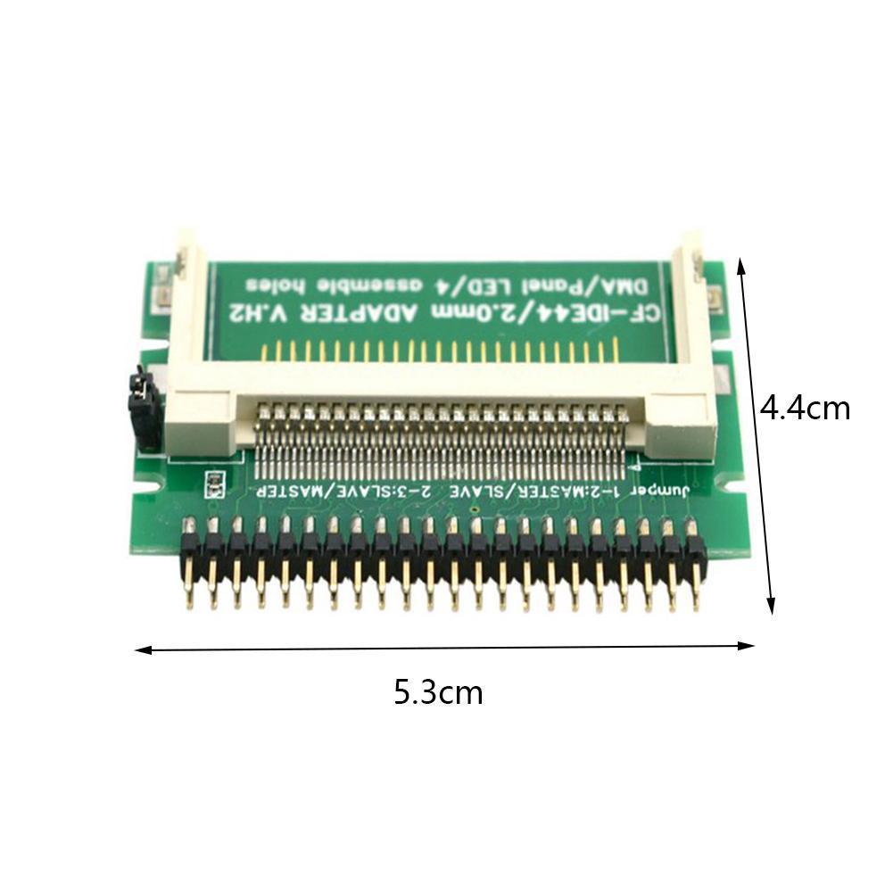 Cf Compact Flash Thẻ Nhớ Cho Máy Tính Xách Tay 2.5 "44 Pin Ổ Ban Hdd Ide Adapter Cứng Nam Điện Tử Thẻ Đĩa Chuyển Đổi