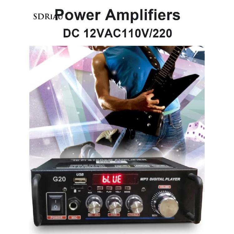 PEMG Wireless Bluetooth-compatible Amplifier Car Wireless Digital Amplifier Remote Control for Car