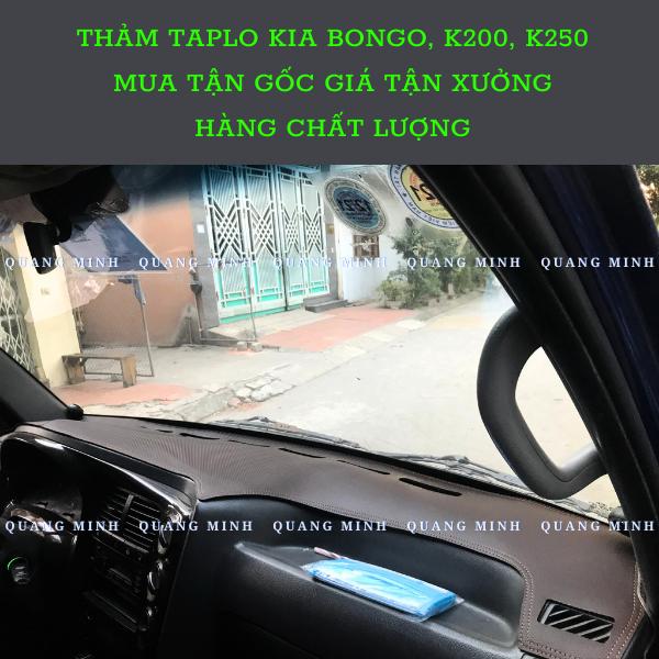 THẢM TAPLO CAO CẤP XE KIA BONGO, K190, K200, K250, K250L