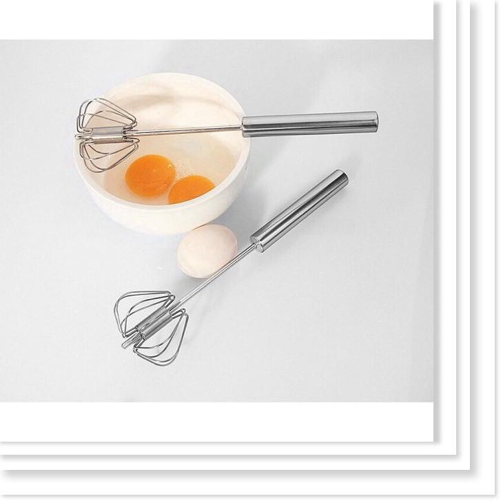 Cây đánh trứng inox  Cây đánh cafe - Cây đánh trứng bằng thép không gỉ 25 cm loại lớn, tiện lợi và
