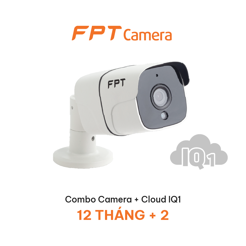 Camera Giám Sát An Ninh Thông Minh FPT IQ2S - Outdoor Ngoài Trời - Tặng kèm gói lưu trữ Cloud 14 tháng - Hàng chính hãng